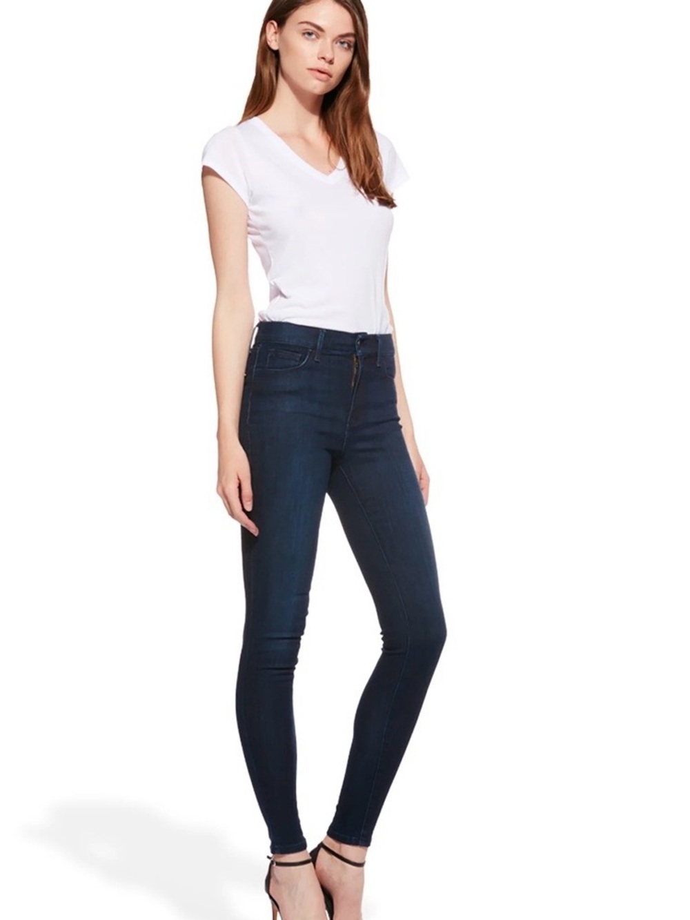 Mott & Bow High-Rise Skinny Jane Jeans 27x30